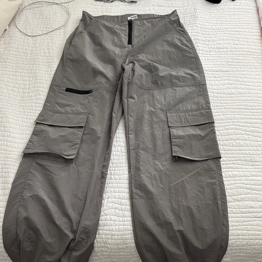 Garage Men's Charcoal Cargo Pants
